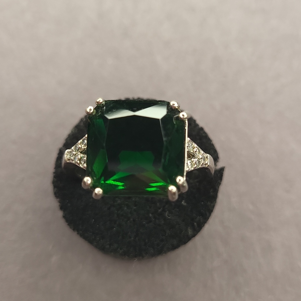 Green Glass Ring